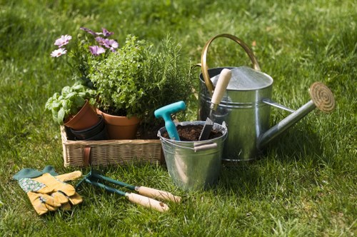 Protected landscaping payment area with SSL and compliance safeguards