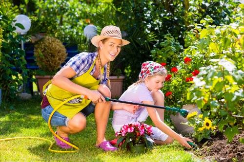 A Kingston garden showing healthy plantings and practical landscape design details
